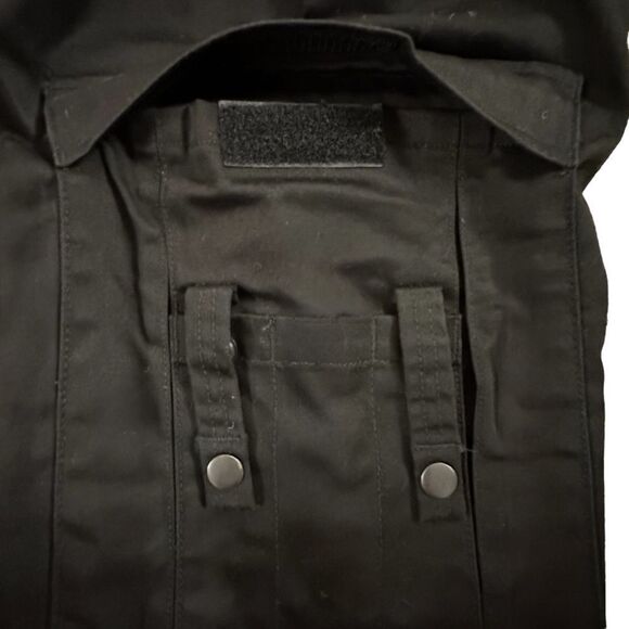 Spiewak ~ Black Cargo Pants ~ size 28 ~ Poly/Cotton Blend - Picture 12 of 16